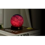 Gingko LED namizna svetilka v temni naravni barvi s steklenim senčilom (višina 9 cm) Galaxy Breeze – | Shoptok.si