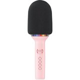 Free 2 Play Kiddigit Brezžični bluetooth mikrofon z osvetlitvijo, pink Cene