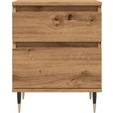 vidaXL Noćni ormarić Artisan hrast 40x35x50 cm izrađeno drvo | shoptok.hr