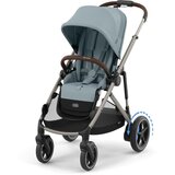 Cybex otroški voziček e-gazelle™ s stormy blue (taupe frame) | shoptok.hr
