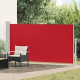 Bočna tenda za dvorište/terasu 160 x 300 cm crvena | shoptok.hr
