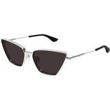 Alexander Mcqueen AM0501S 001 ONE SIZE (58) Srebrna/Siva | Shoptok.si