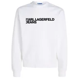 Karl Lagerfeld Puloverji A1M20001 REG ESSENTIAL LOGO Bela