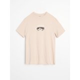 Sinsay Pamučna oversize majica s printom | shoptok.hr
