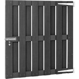  Vrtna vrata od WPC-a 100 x 100 cm siva | shoptok.hr