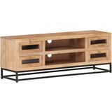 TV ormarić 110 x 30 x 40 cm od masivnog bagremovog drva | shoptok.hr