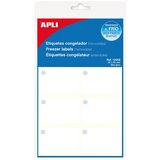 Apli mini nalepke za zamrzovalnik 34 x 53 mm za ročno pisanje, 60 kos, AP012058 | Shoptok.si
