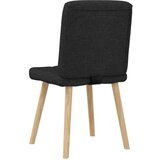  Blagovaonske stolice od tkanine 4 kom crne | shoptok.hr