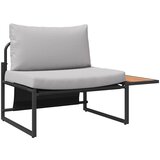  Vanjsko čelično sjedenje 2 pcs Svjetlosiva Čelik | shoptok.hr