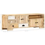 TV omarica 120x30x40 cm trden mangov les, (20828504) | Shoptok.si