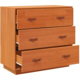  Komoda voštano smeđa 80 x 40 x 75 cm od masivne borovine | Eponuda.ba
