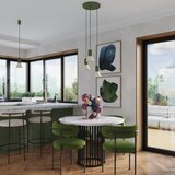 Sollux Zelena kovinska viseča svetilka ø 30 cm Niru – | Shoptok.si