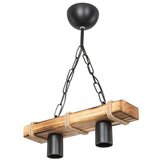 Squid Lighting R Črna/v naravni barvi viseča svetilka Lagun – Cene