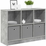  Kreveta s ladicama Betonski sivi 88,5 x 27,5 x 63,5 cm | shoptok.hr