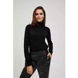 Marisse Black Turtleneck Sweater Cene