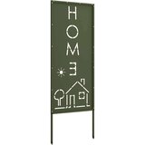 vidaXL Dekorativna ploča za vrt Maslinovo zelena 50 x 140 cm | shoptok.hr
