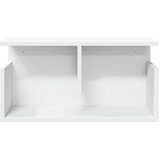  Zidni ormarić 60 x 20 x 30 cm bijeli od konstruiranog drva | shoptok.hr