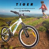  Dječji bicikl Tiger 20" RevoShift Shimano 6 brzina bijelo-zeleni | shoptok.hr