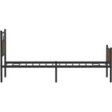  Okvir kreveta bez madraca smeđa boja hrasta 90x190 cm drveni | shoptok.hr