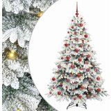 vidaXL Umestno božično drevo med 300 LED Zelena 180 cm PE in PVC | Shoptok.si