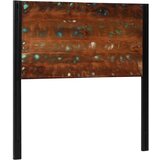 vidaXL Uzglavlje 100 cm puno drvo, prerađeno i željezo | shoptok.hr