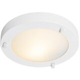 QAZQA Moderna stropna svetilka bela 18 cm IP44 - Yuma Cene