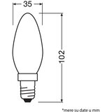  LED sijalica B25 6500K 2.8W E14 OSRAM | Eponuda.com