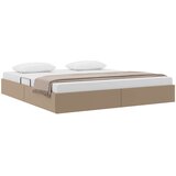  Otomanski krevet s pohranom Kapućino 180 x 200 cm Lažna koža | shoptok.hr