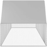  Kokošinjac od pocinčanog čelika 8 x 2 x 2 m | shoptok.hr
