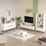 Hanah home ON21-W white living room furniture set Cene