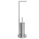 Minotti WC četka sa držačem toal.papira – hrom samostojeća | ePonuda.com