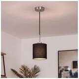 Brilagi LED luster na sajli NUBILA 1xE27/60W/230V prečnik 14 cm crna | Eponuda.com