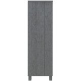 Ormarić za knjige HAMAR tamnosivi 85x35x112 cm masivna borovina | Eponuda.ba
