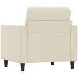  Fotelja krem 60 cm od umjetne kože | shoptok.hr