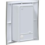  Vanjska zidna lampa Srebrno 23.5 x 9 x 26 cm | shoptok.hr