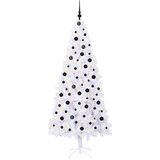  Umjetno božićno drvce s nogom Bijela 210 cm PVC i čelik | shoptok.hr