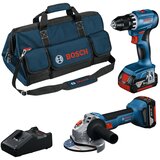 Bosch Set alata 18V GSR+GWS+2x4.0Ah+GAL, 0615A5007N | Eponuda.com