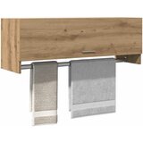 vidaXL Garderobna omara artisan hrast 100x32,5x35 cm inženirski les | Shoptok.si