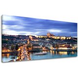  Slike na platnu MESTA - PRAGA Panorama CZ006E13 (moderne slike) Cene