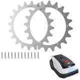 INF Protizdrsni trakci za kolesa robotske kosilnice, jeklo, Ecovacs GOAT, (5000331119) | Shoptok.si
