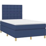  box spring s madracem LED plavi 120 x 200 cm od tkanine | shoptok.hr