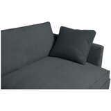Scandic Siva sedežna garnitura iz rebrastega žameta 236 cm Mobby – | Shoptok.si
