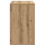 vidaXL Nočna omarica artisan hrast 50 x 36 x 60 cm Konstruiran les | Shoptok.si