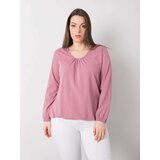BASIC Feel Good Blouse-RV-BZ-6332.53P-dark pink | Shoptok.si