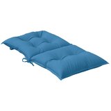  Jastuci za stolice 2 kom prošarano plavi 100x50x7 cm od tkanine | shoptok.hr