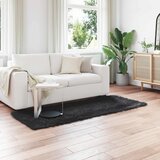  Tepih od umjetne ovčje kože TAFALLA Crna 100 x 200 cm Poliester | shoptok.hr