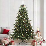  Umjetno božićno drvce Zelena 240 cm PVC i Metal i Plastika | shoptok.hr