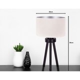  Duolla - Stona lampa LYON 1xE27/15W/230V Ø 30 cm krem | Eponuda.com