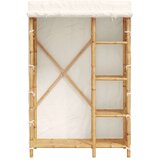 vidaXL Garderobna omara 110x45x170 cm bambus | Shoptok.si