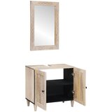  Set namještaja za kupaonicu 2 pcs Bijelo Konstruirano drvo | Eponuda.com